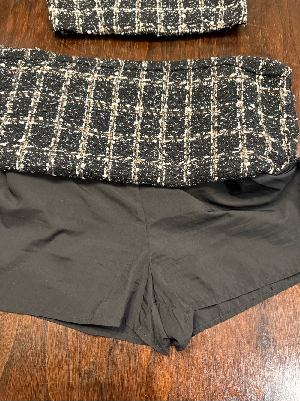Abercrombie & Fitch Two Piece Tweed Set Women’s XS Skirt & XXS Top Clueless Vibe - Picture 7 of 11